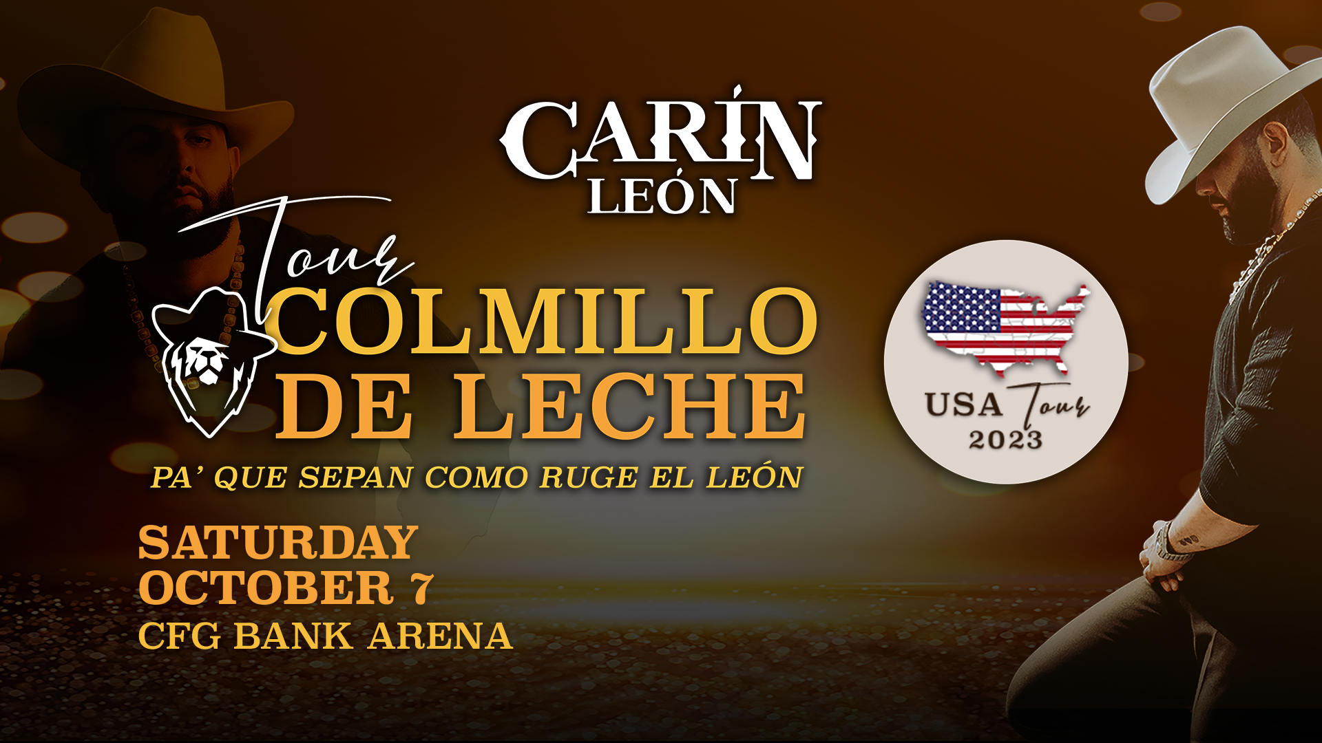 Carin Leon Colmillo De Leche Tour CFG Bank Arena Baltimore