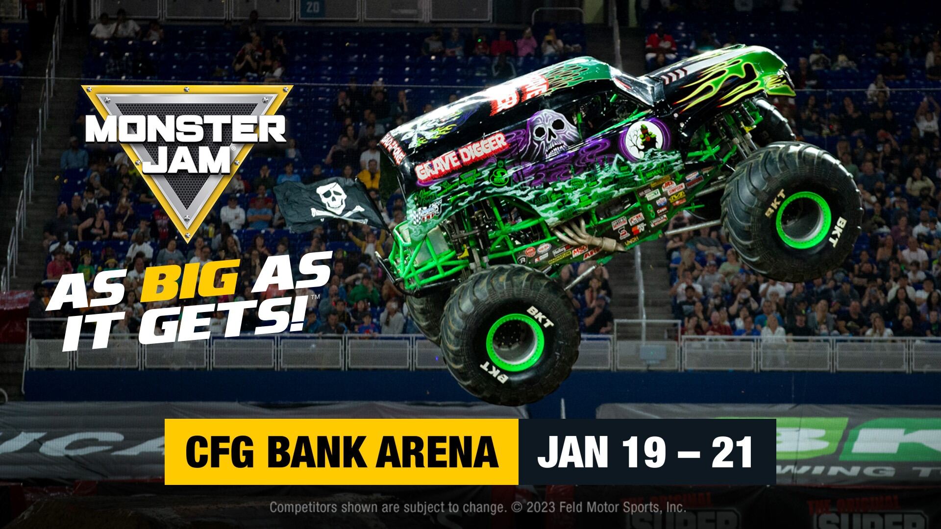 Monster Jam Cfg Bank Arena Baltimore